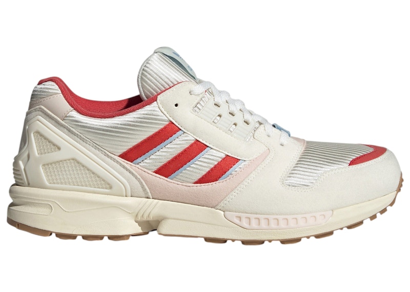 ✨SKY✨ adidas ZX 8000 White Glory Red Clear Sky Men's - IG2716 - GB