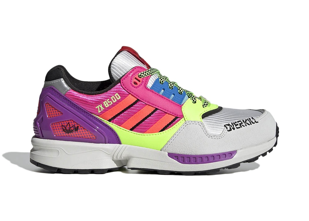 Pre-owned Adidas Originals Adidas Zx 8500 Overkill Graffiti In Crystal White/signal Green/core Black