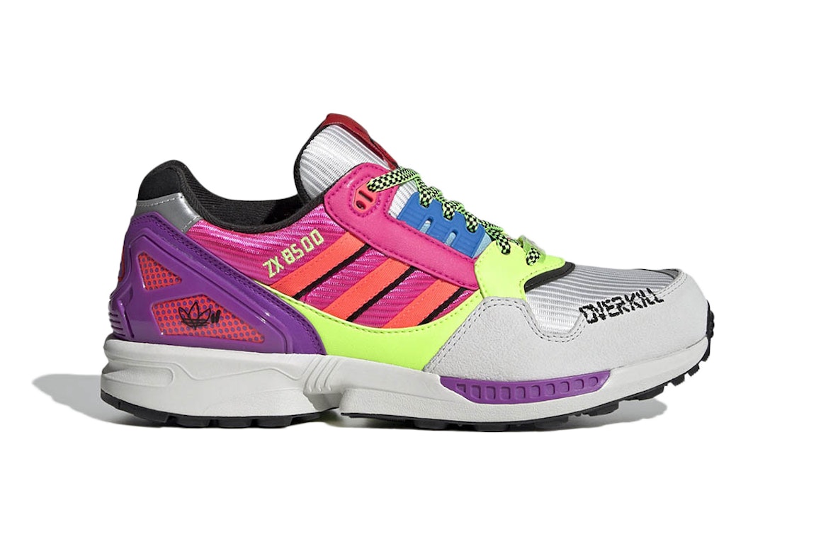 Pre-owned Adidas Originals Adidas Zx 8500 Overkill Graffiti In Crystal White/signal Green/core Black