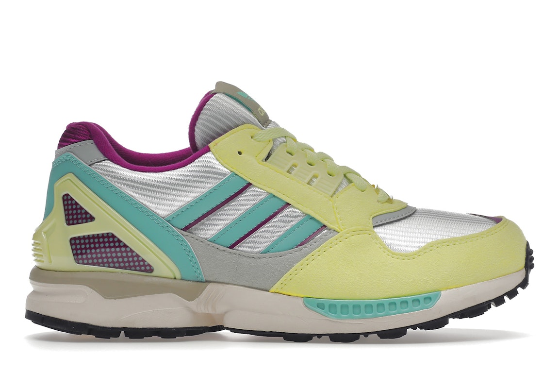 Pre-owned Adidas Originals Adidas Zx 9000 Pulse Yellow In Pulse Yellow/ash Silver/acid Mint