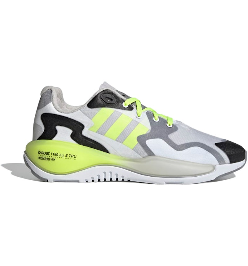 adidas ZX Alkyne White Solar Yellow Men's FX6227 US