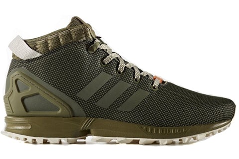 adidas ZX Flux 5 8 Trail Olive Men s S79742 US