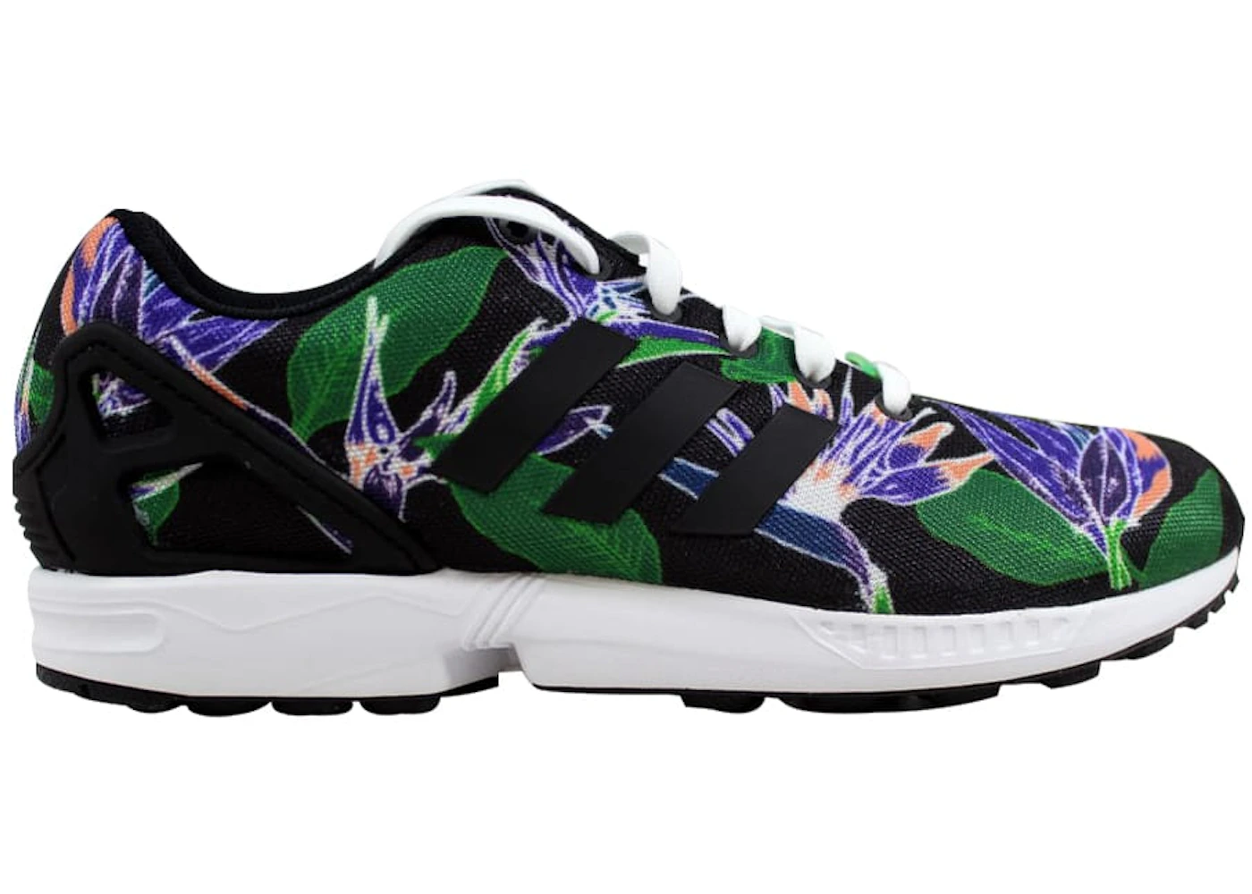 Adidas zx flux black and purple Clearance