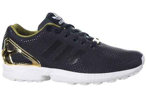adidas ZX Flux Rita Ora Black Gold (Women's) - S81610 - US adidas ZX Flux Rita Ora Black Gold (Women's) - S81610 - US