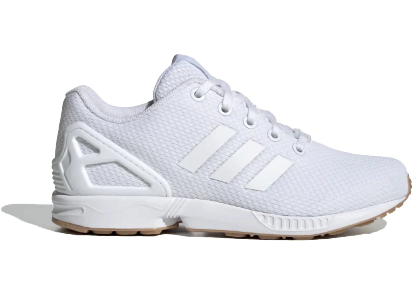 adidas ZX Flux Triple Cloud White (GS) - EH3172 - US adidas ZX Flux Triple Cloud White (GS) - EH3172 - US