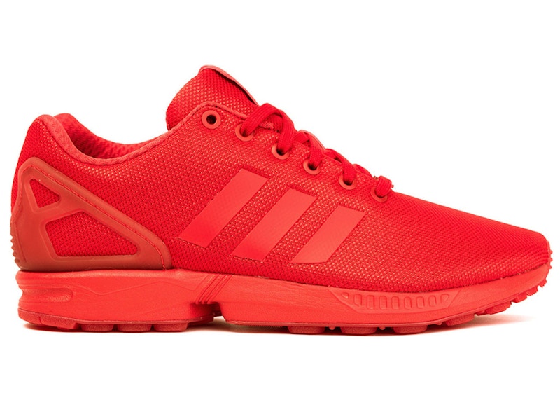 Adidas zx flux rojas cheap hombre