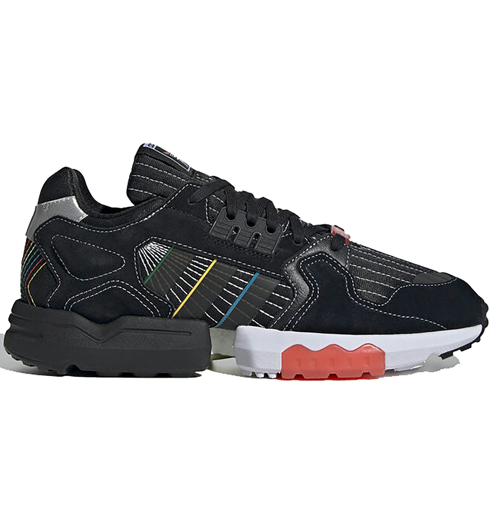 Adidas zx top black red