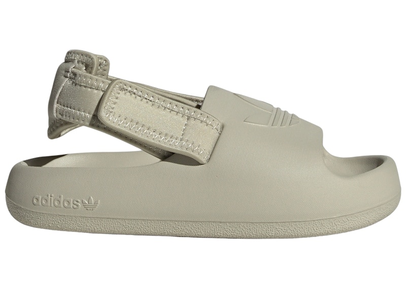 Pre-owned Adidas Originals Adifom Adilette Slides Sneakers In Putty Grey