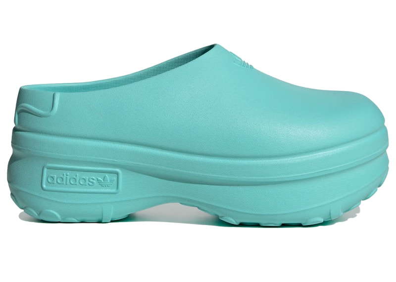 adidas adiFOM Stan Smith Mule Flash Aqua Women s IE7051 US