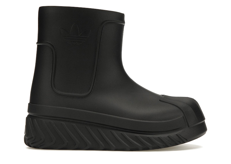Pre-owned Adidas Originals Adifom Superstar Boot (women's) Sneakers In Core Black/grey Six