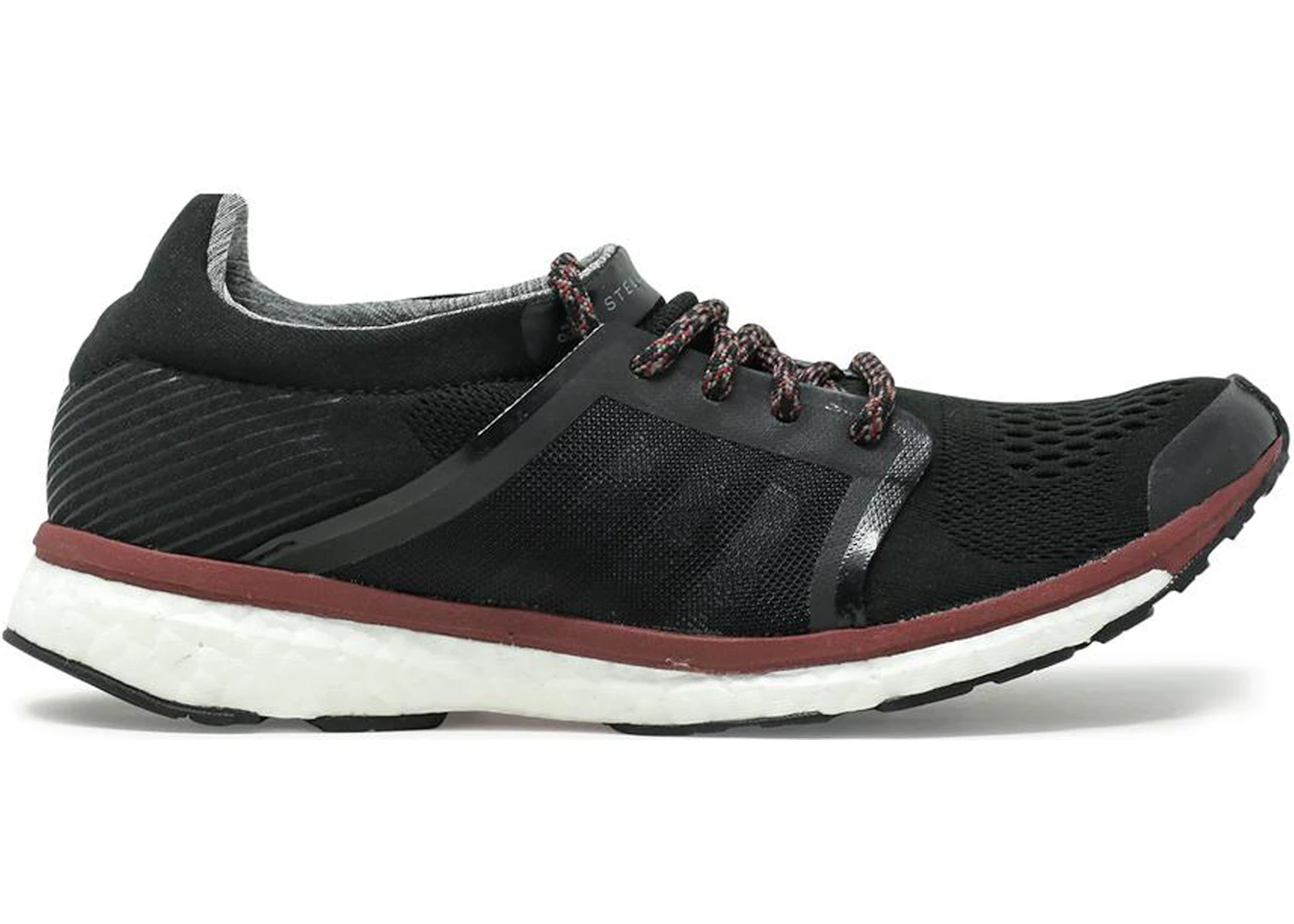 adidas adiZero Adios Stella McCartney Core Black Noble Maroon Women s AC8517 US