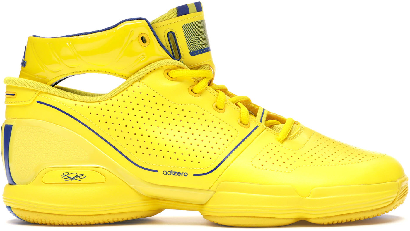  adidas Men's Adizero Rose 1 RESTOMOD Basketball Shoes, Team  Yellow/Royal Blue/Team Yellow | Shoes