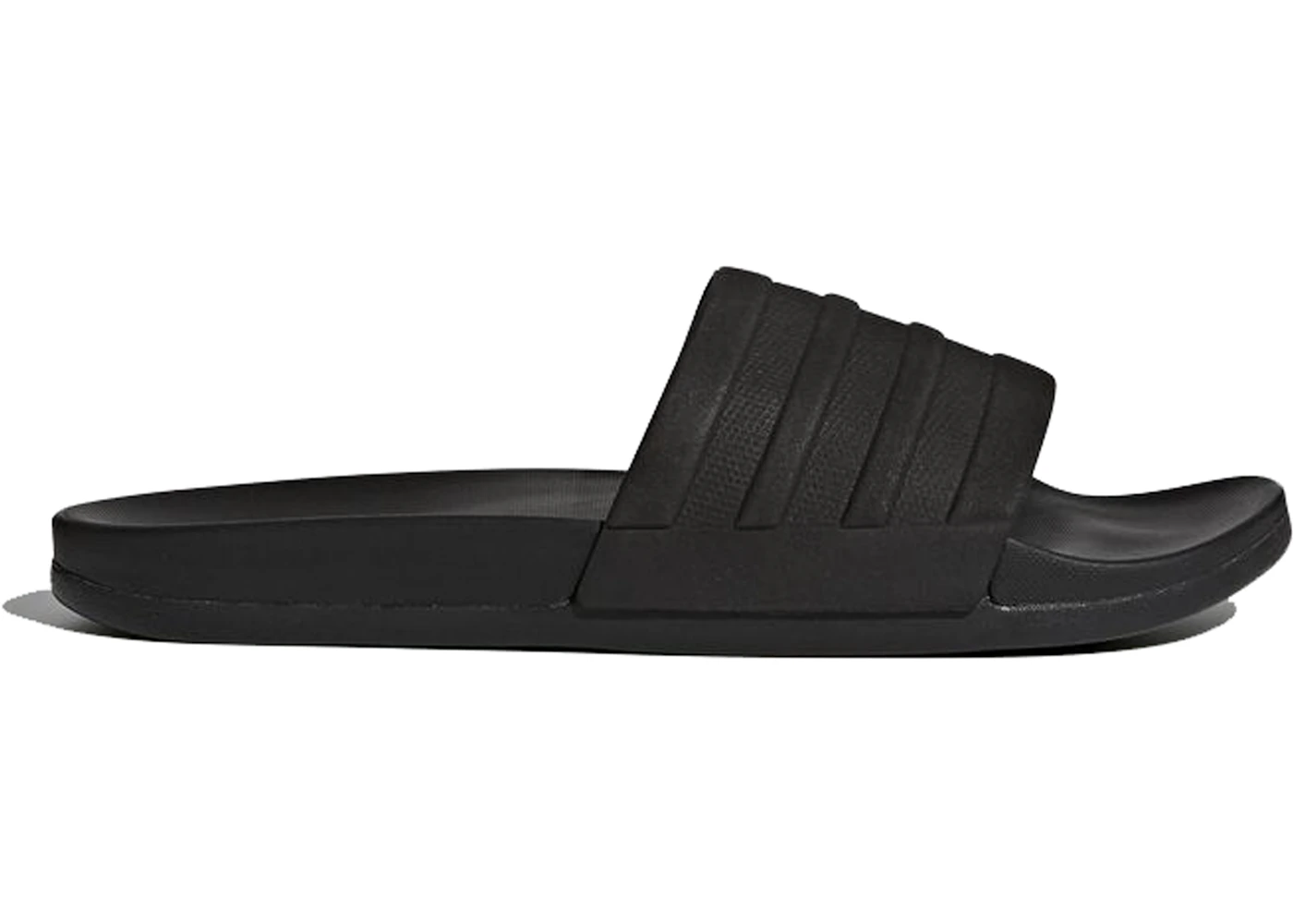 adidas adilette Cloudfoam Plus Triple Black Men s S82137 US