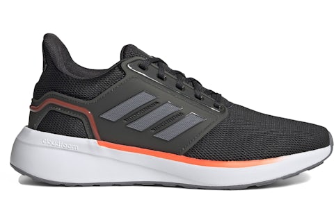 adidas EQ19 Run Carbon Grey Solar Red Men's - H02037 - US adidas EQ19 Run Carbon Grey Solar Red Men's - H02037 - US