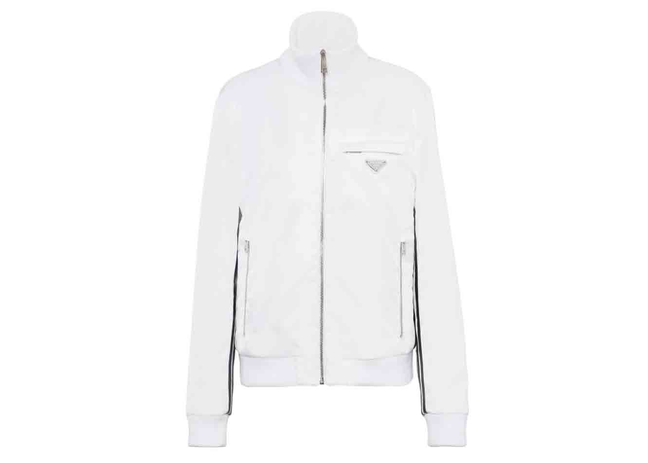 adidas for Prada Re-Nylon Track Jacket White