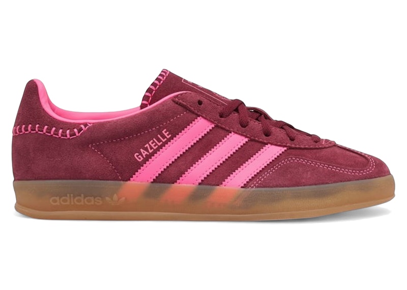adidas Gazelle Indoor Lucid Pink Noble Maroon (Women's