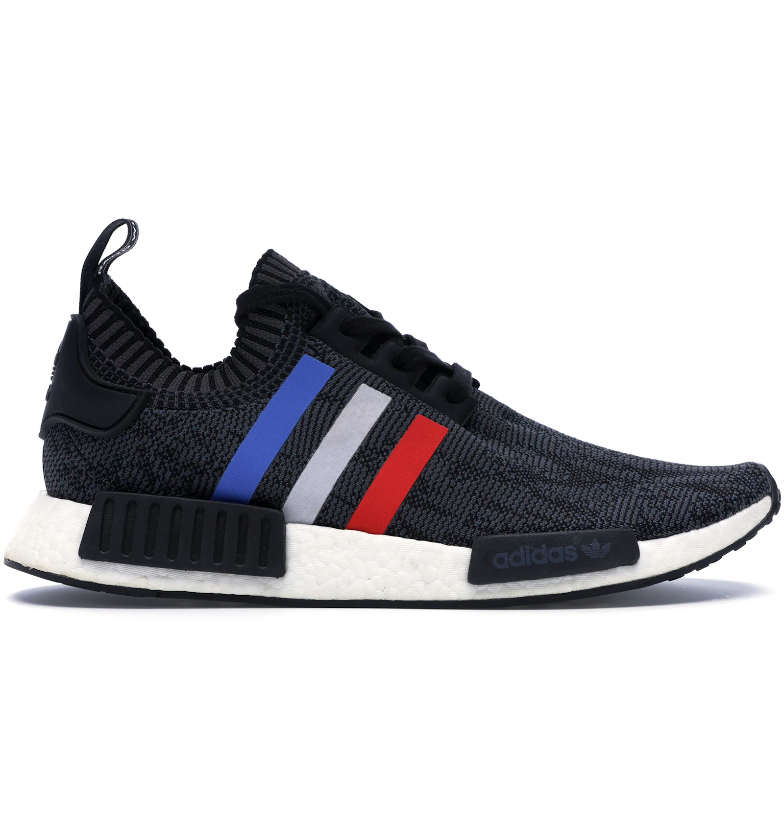 Adidas nmd red blue black stripes Clearance