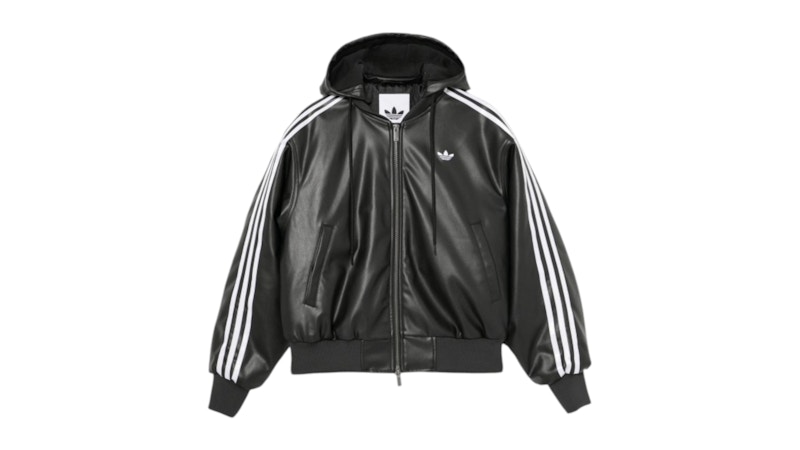 adidas Pleather Pad Jacket (Asia Sizing) Black - SS26 - JP