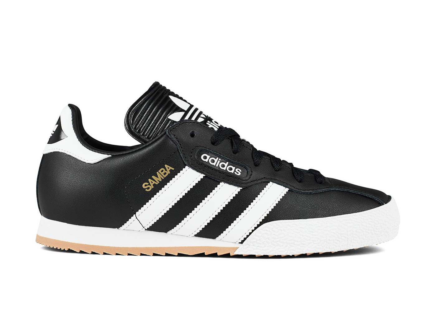 adidas Samba Super Black Footwear White Black Men's - 19099 - US