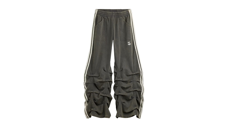パンツ M ADIDAS AVAVAV RUCHED PANTS CARBON adidas x Avavav Pleated Track Ruched Pant Carbon - SS25 - US