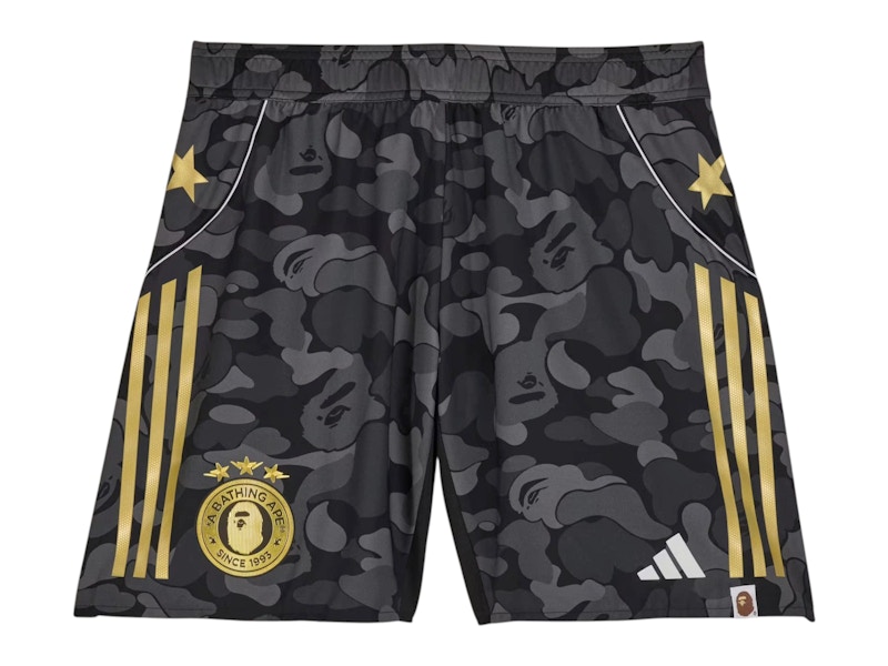 新品4XL！adidas x A BATHING APE FB SHORTS黒 adidas x BAPE FB Short Black Men's - SS25 - US