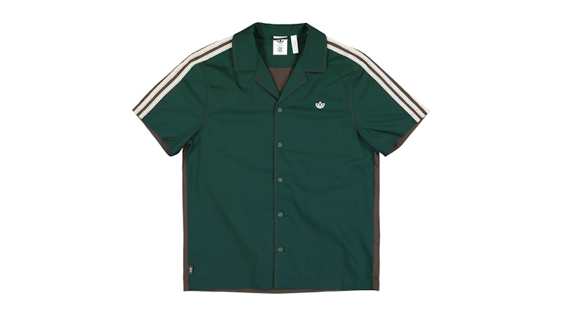 adidas x CLOT Bowling Shirt Dark Brown Men's - SS25 - GB