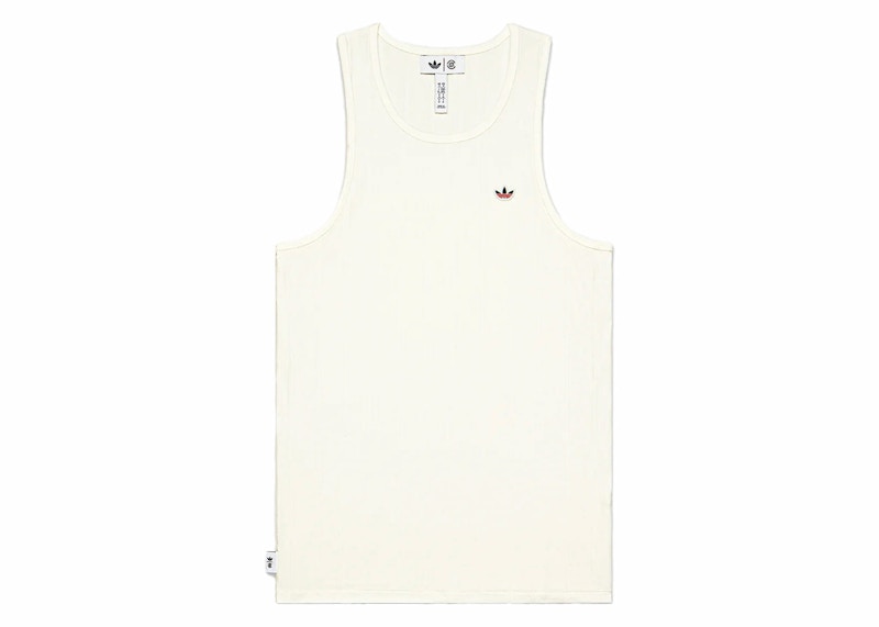 adidas x CLOT Edison Chen Rib Tank Top White - FW24 - US adidas x CLOT Edison Chen Rib Tank Top White - FW24 - US