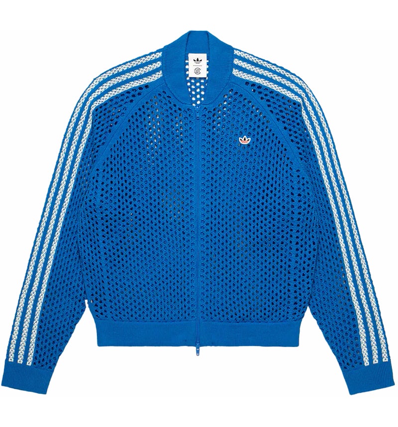 adidas x Edison Chen Crochet Track Top Blue FW24 US