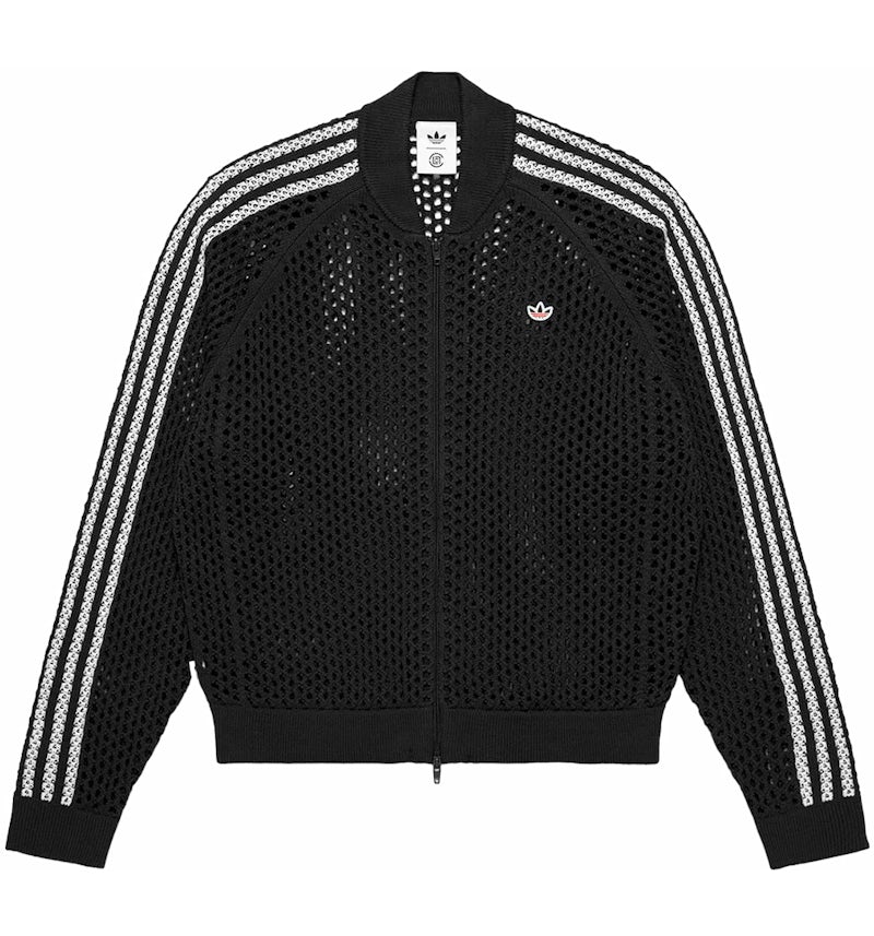 adidas x Edison Chen Crochet Track Top Antracite FW24 IT