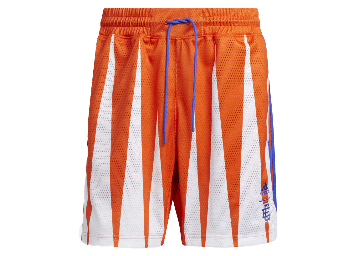 adidas x Eric Emanuel Hoops Summer Essentials Shorts Team Orange