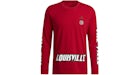 adidas x Eric Emanuel Louisville Midnight Madness Graphic L/S Tee Team Power Rouge
