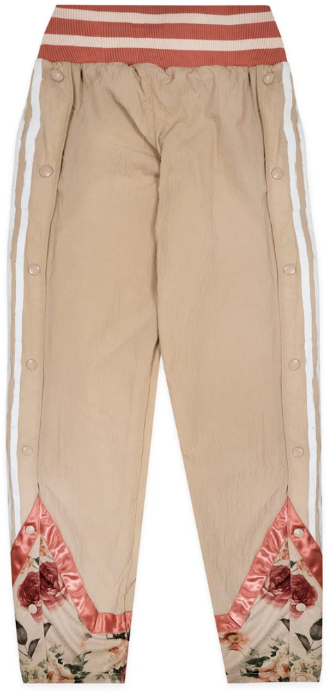 Adidas x Eric Emanuel Men Tearaway Pants (beige / cream white / maroon /  matte yellow gold)