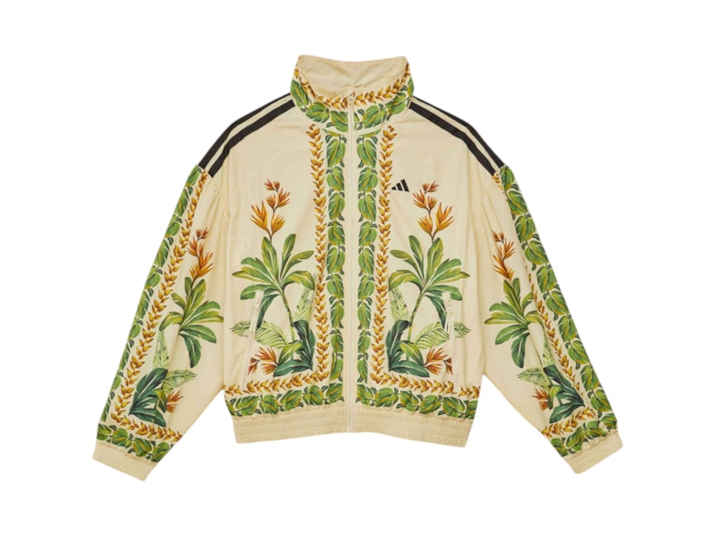 Giacca adidas x Farm Rio Tropical Breeze Crema Bianca