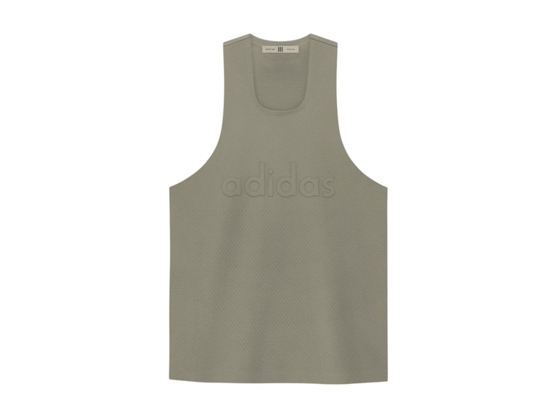 adidas x Fear of God Athletics Crew Neck Tank Top Clay