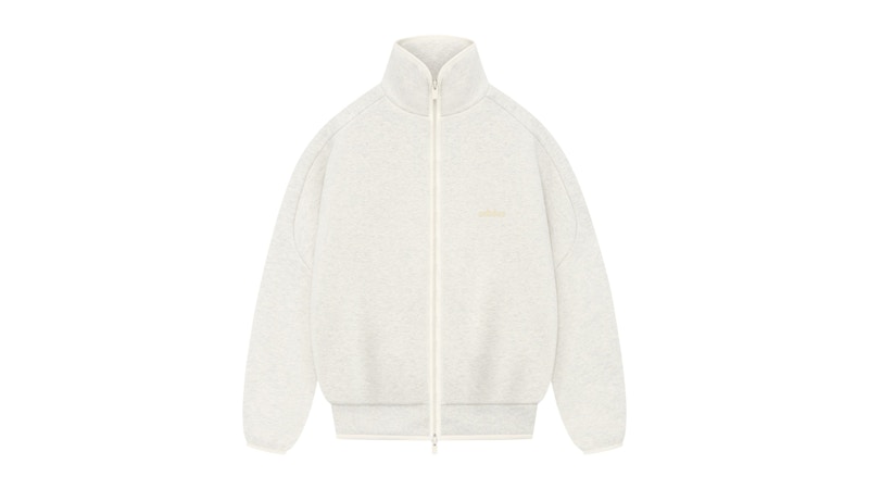 adidas x Fear of God Athletics Full Zip Track Jacket Oatmeal