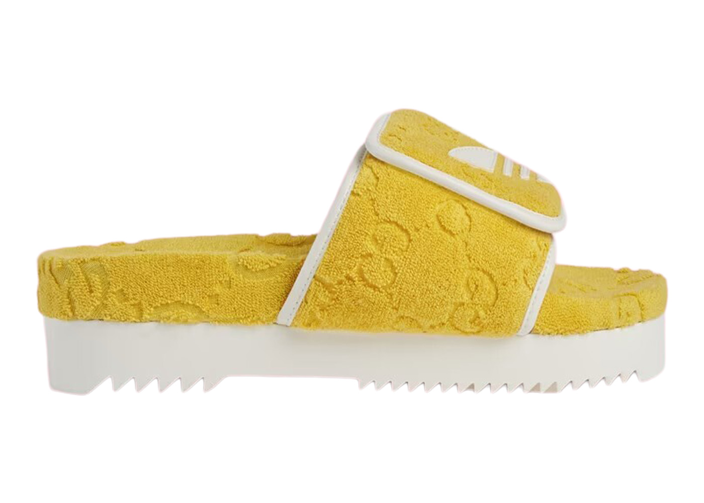 adidas x Gucci GG Platform Sandal Yellow (W) - 702398UU0107171 - US