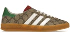 adidas x Gucci Gazelle GG Monogram en beige (de mujer)