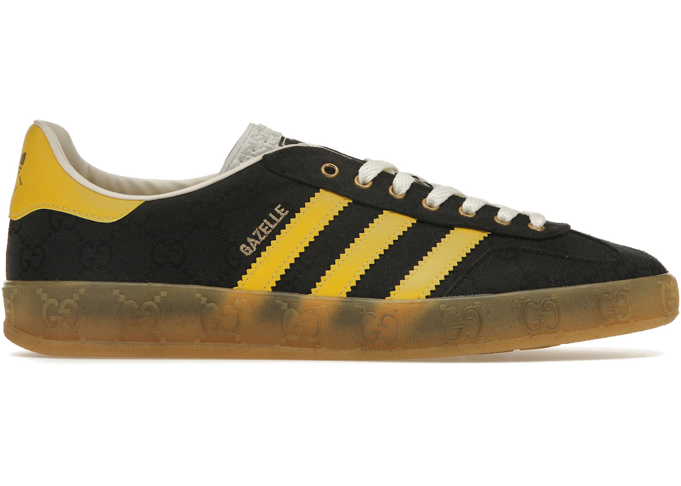 adidas x Gucci Gazelle Black GG Monogram Men's - IE2264 - US adidas x Gucci Gazelle Black GG Monogram Men's - IE2264 - US