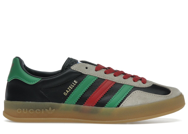 adidas x Gucci Gazelle Black Green Red Men's - 726487 AAA43 9549 - US