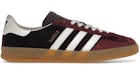 adidas x Gucci Gazelle velluto borgogna