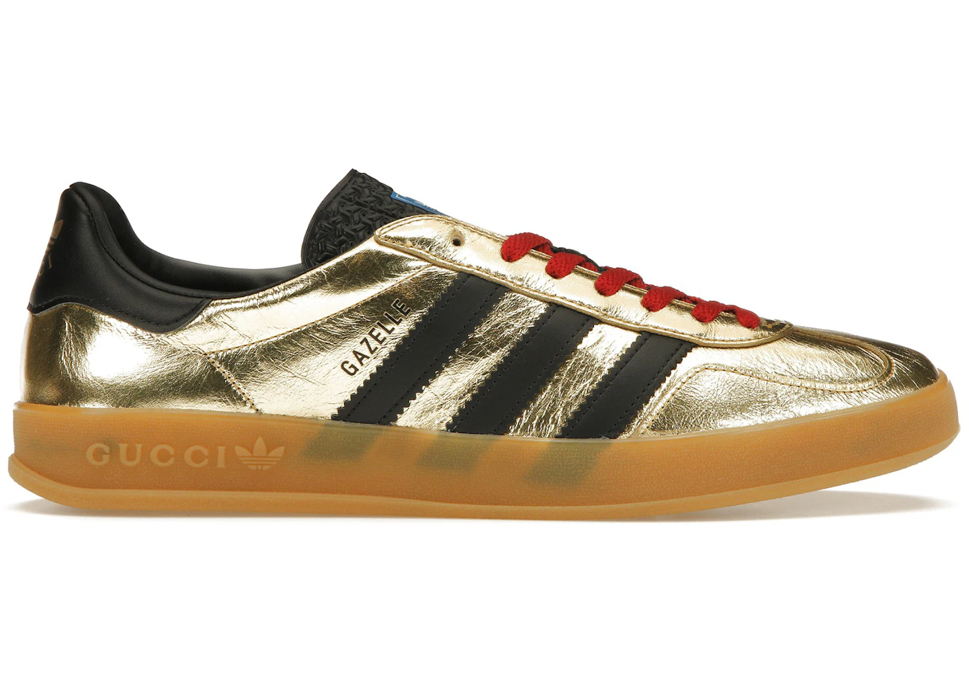 adidas x Gucci Gazelle Metallic Gold Men's - 707847 AAA2M 8043 - US adidas x Gucci Gazelle Metallic Gold Men's - 707847 AAA2M 8043 - US
