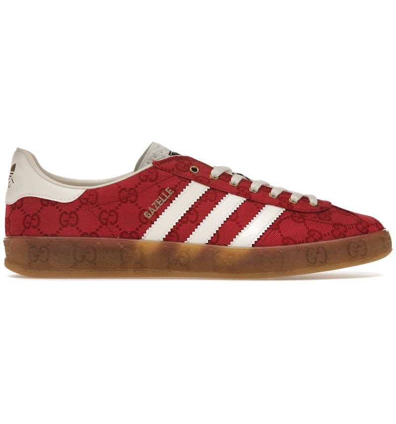 adidas x Gucci Gazelle Original GG Red Men's - 737967 FAAW3 6451 - US adidas x Gucci Gazelle Original GG Red Men's - 737967 FAAW3 6451 - US