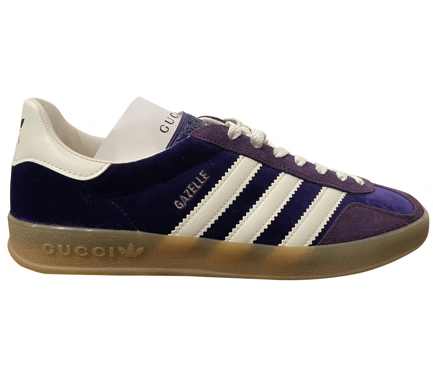 adidas gazelle blue and purple