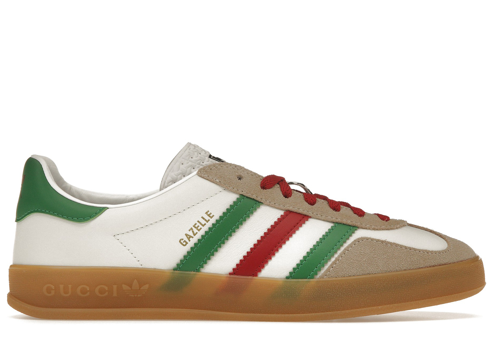 adidas gazelle green and red