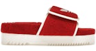 adidas x Gucci Monogram Slide Rosso
