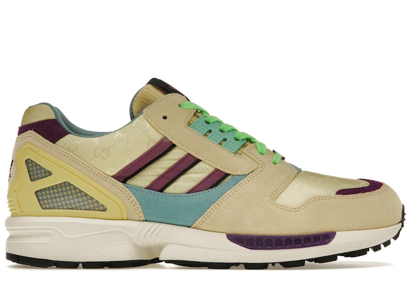 adidas x Gucci ZX 8000 Beige GG Monogram Men's - IE2273 / 721936 AAA9C 9341  - US