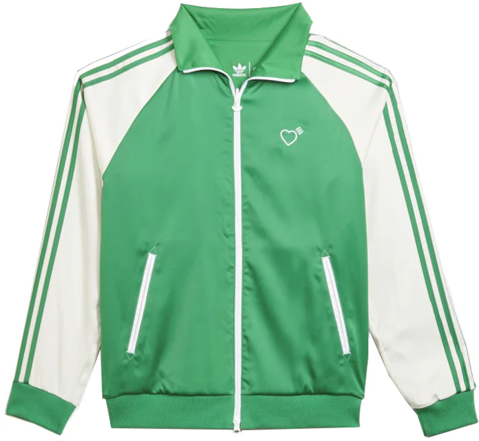 adidas x Human Made Firebird Track Jacket Green Men's - SS21 - US