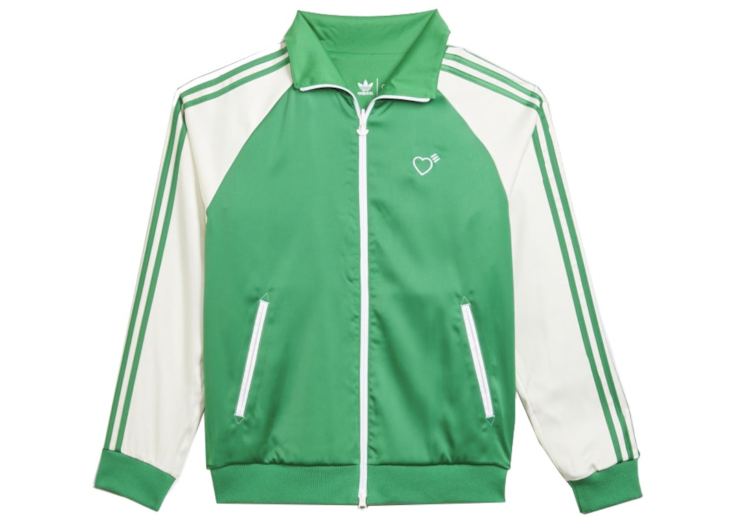 Pre-owned Adidas Originals Adidas X Human Made Firebird Track Jacket Green