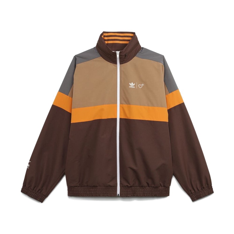 adidas x Human Made Windbreaker Jacket Brown Men's - SS21 - US