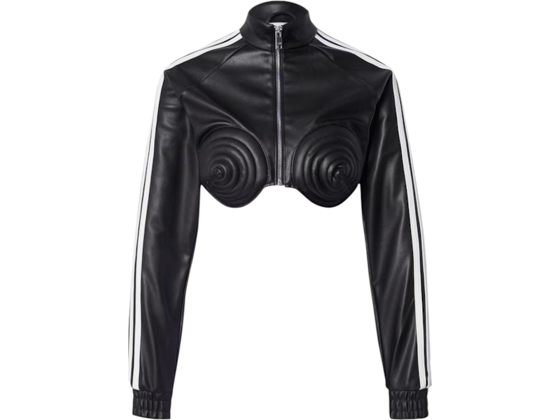 adidas x Jeremy Scott Between Season Leather Jacket Black - JP